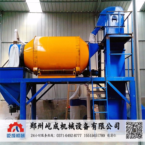 屹成機械QHS-3000 保溫砂漿生產(chǎn)線 保溫上將設(shè)備定制 珍珠巖保溫板設(shè)備 ?；⒅楸厣皾{成套設(shè)備 歡迎咨詢
