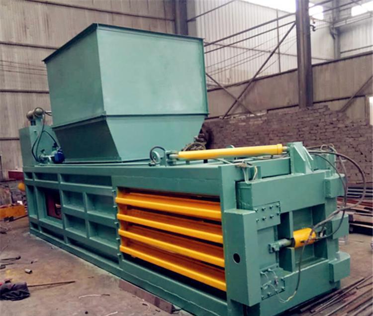 大型液壓自動打包機 臥式160型物料壓塊成型設備保質(zhì)一年