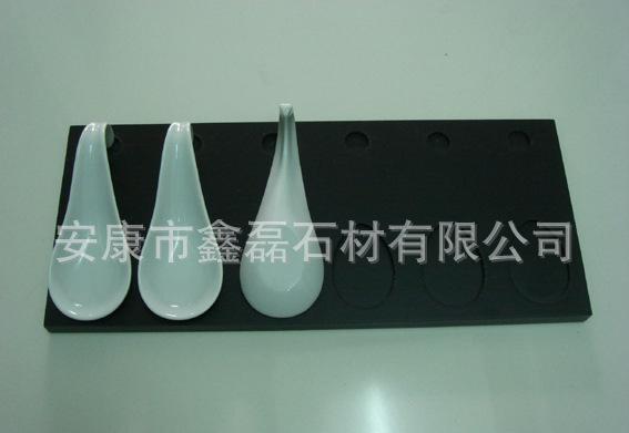 黑色瓦，板巖杯墊板巖