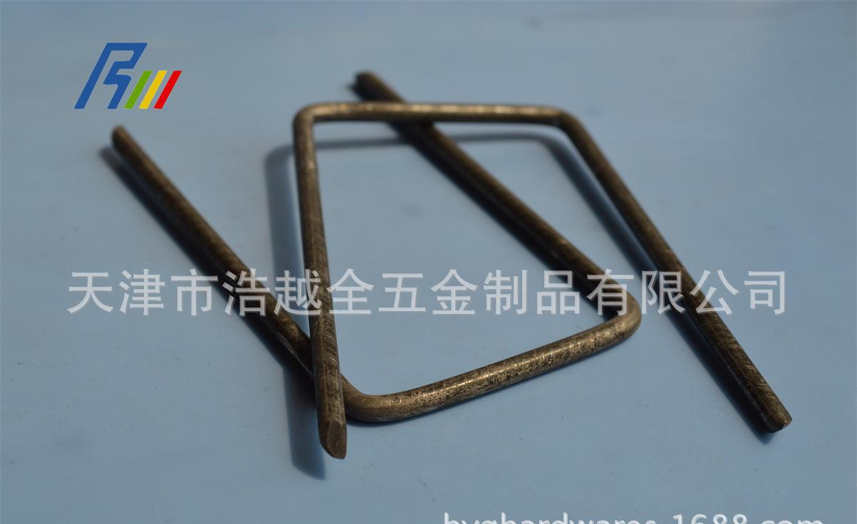 直銷 優(yōu)質(zhì)U型釘 天津圓頭V型草皮釘 量大從優(yōu) 工廠特價(jià)