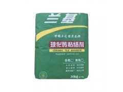 蘭基 ?；u粘結(jié)劑 瓷磚粘接劑 瓷磚貼接劑  20kg 授權(quán) 防偽 環(huán)保膩?zhàn)? 瓷磚膠