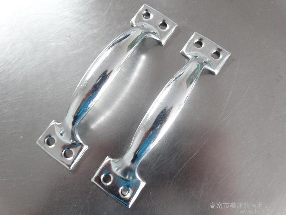 恒利五金，弓形鍍鉻門(mén)拉手，門(mén)拉手加工