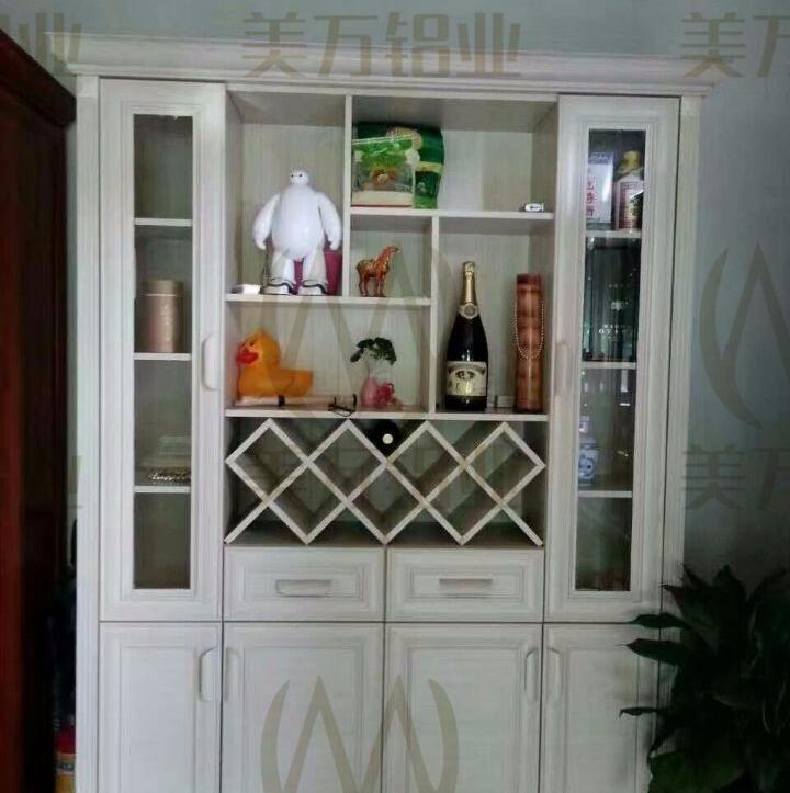全鋁合金櫥柜門板  全鋁櫥柜  衣柜  櫥柜鋁材  美萬(wàn)牌  6063